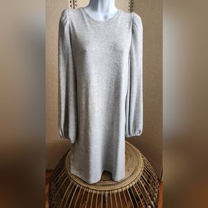 Nine West Puff Sleeve Sweater Dress